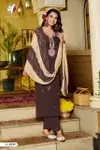G 9737 By Af Natural Crepe Handwork Readymade Suits Wholesale Online
